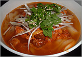 葱油刀削麺（ネギチャーシュー麺）